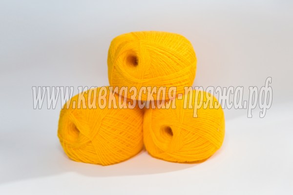 Марго 250гр  клубок желтый